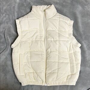 Body Glove Cream Puffer Vest